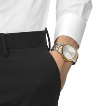 Load image into Gallery viewer, Tissot Classic Dream Silver Dial Two Tone Steel Strap Watch for Men - T129.410.22.031.00