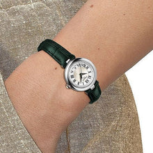 Load image into Gallery viewer, Tissot Bellissima Small Lady Mother of Pearl Dial Green Leather Strap Watch for Women - T126.010.16.113.02