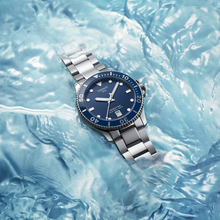 Load image into Gallery viewer, Tissot Seastar 1000 Powermatic 80 Blue Dial Silver Steel Strap Watch for Men - T120.407.11.041.03