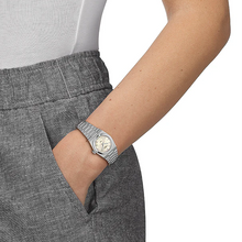 Load image into Gallery viewer, Tissot PRX Quartz Mother of Pearl Dial Silver Steel Strap Watch for Women - T137.010.11.111.00