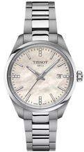Load image into Gallery viewer, Tissot PR 100 Diamonds Mother of Pearl Dial Silver Steel Strap Watch for Women - T150.210.11.116.00
