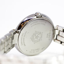 Load image into Gallery viewer, Tissot T-Lady Flamingo Diamonds Mother of Pearl Dial SIlver Steel Strap Watch for Women - T094.210.11.116.02