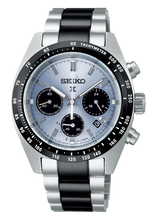Load image into Gallery viewer, Seiko Prospex Speedtimer Solar Chronograph Limited Edition Blue Dial Two Tone Steel Strap Watch for Men - SSC909