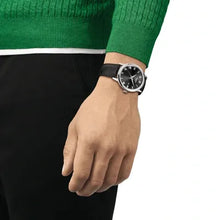 Load image into Gallery viewer, Tissot T Classic Dream Quartz Black Dial Black Leather Strap Watch for Men - T129.410.16.053.00