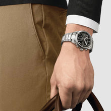 Load image into Gallery viewer, Tissot PR 100 Chronograph Green Dial Silver Steel Strap Watch for Men - T150.417.11.091.00
