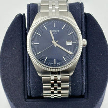 Load image into Gallery viewer, Tissot Ballade Quartz Blue Dial Silver Steel Strap Watch for Men - T156.410.11.041.00