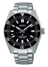 Load image into Gallery viewer, Seiko Prospex 1965 Heritage Divers Automatic Black Dial Silver Steel Strap Watch for Men - SPB453J1