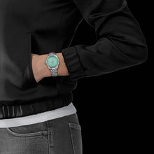 Load image into Gallery viewer, Tissot Ballade Quartz Green Dial Silver Steel Strap Watch for Women - T156.210.11.091.00