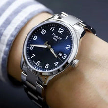 Load image into Gallery viewer, Tissot T-Sport Gent XL Blue Dial Silver Steel Strap Watch for Men - T116.410.11.047.00