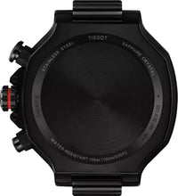 Load image into Gallery viewer, Tissot T Race Chronograph Black Dial Red Rubber Strap Watch for Men - T141.417.37.061.01