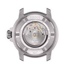 Load image into Gallery viewer, Tissot Seastar 2000 Professional Powermatic 80 Black Dial Black Rubber Strap Watch for Men - T120.607.17.441.01