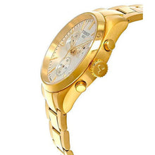 Load image into Gallery viewer, Tissot PR 100 Chronograph White Dial Gold Steel Strap Watch for Men - T150.417.33.031.00