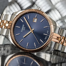 Load image into Gallery viewer, Tissot Ballade Quartz Blue Dial Two Tone Steel Strap Watch for Women - T156.210.22.041.00