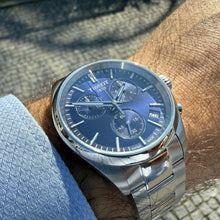 Load image into Gallery viewer, Tissot PR 100 Chronograph Blue Dial Silver Steel Strap Watch for Men - T150.417.11.041.00