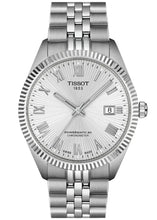 Load image into Gallery viewer, Tissot Ballade Powermatic 80 COSC Silver Dial Silver Steel Strap Watch for Men - T156.408.11.033.00