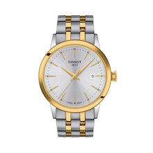 Load image into Gallery viewer, Tissot Classic Dream Silver Dial Two Tone Steel Strap Watch for Men - T129.410.22.031.00
