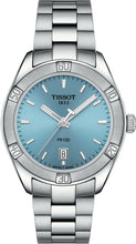 Load image into Gallery viewer, Tissot PR 100 Sport Chic Lady Blue Dial Silver Steel Strap Watch for Women - T101.910.11.351.00