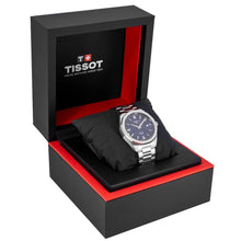 Load image into Gallery viewer, Tissot PRC 100 Solar Quartz Blue Dial Silver Steel Strap Watch for Men - T151.422.11.041.00