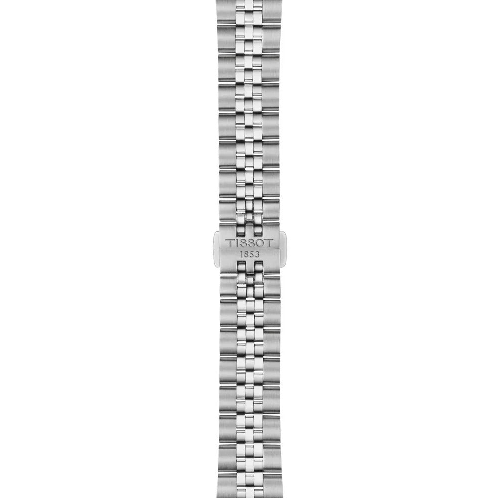 Tissot Ballade Quartz Blue Dial Silver Steel Strap Watch for Women - T156.210.11.351.00