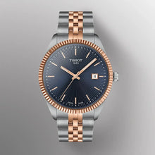 Load image into Gallery viewer, Tissot Ballade Quartz Blue Dial Two Tone Steel Strap Watch for Men - T156.410.22.041.00