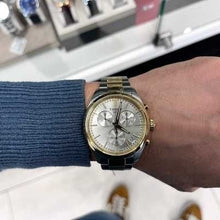 Load image into Gallery viewer, Tissot PR 100 Chronograph Silver Dial Two Tone Steel Strap Watch for Men - T150.417.22.031.00