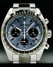 Load image into Gallery viewer, Seiko Prospex Speedtimer Solar Chronograph Limited Edition Blue Dial Two Tone Steel Strap Watch for Men - SSC909