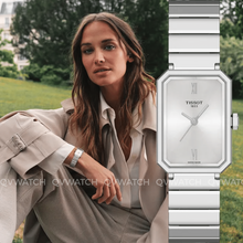 Load image into Gallery viewer, Tissot SRV Silver Dial Silver Steel Strap Watch for Women - T160.110.11.033.00