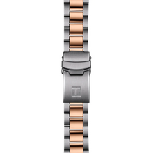 Load image into Gallery viewer, Tissot Seastar 1000 Quartz Black Dial Two Tone Steel Strap Watch for Men - T120.410.22.051.01