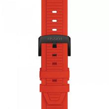 Load image into Gallery viewer, Tissot T Race Chronograph Black Dial Red Rubber Strap Watch for Men - T141.417.37.061.01