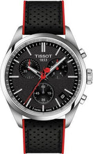 Load image into Gallery viewer, Tissot PR 100 Vuelta Chronograph Black Dial Silver Steel Strap Watch for Men - T150.417.11.051.01