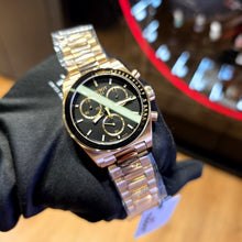 Load image into Gallery viewer, Tissot PRS 516 Chronograph Black Dial Rose Gold Steel Strap Watch for Men - T149.417.33.051.00