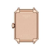 Load image into Gallery viewer, Tissot SRV White Mother of Pearl Dial Black Leather Strap Watch for Women - T160.110.36.113.00