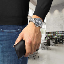 Load image into Gallery viewer, Tissot Seastar 1000 Powermatic 80 Grey Dial Silver Steel Strap Watch for Men - T120.407.11.081.01