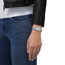 Load image into Gallery viewer, Tissot PRX Quartz Mother of Pearl Dial Silver Steel Strap Watch for Women - T137.010.11.111.00
