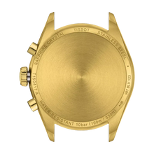 Load image into Gallery viewer, Tissot PR 100 Chronograph White Dial Gold Steel Strap Watch for Men - T150.417.33.031.00