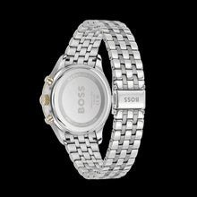 Load image into Gallery viewer, Hugo Boss Avery Chronograph Green Dial Silver Steel Strap Watch for Men - 1514159