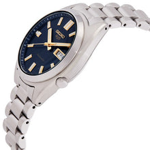 Load image into Gallery viewer, Seiko 5 Sports Automatic Blue Dial Silver Steel Strap Watch for Men - SRPL55K1