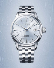 Load image into Gallery viewer, Seiko Presage Cocktail Time Automatic Ice Blue Dial Silver Steel Strap Watch for Men - SRPE19J1