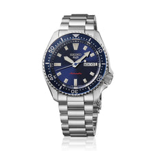 Load image into Gallery viewer, Seiko 5 Sports SKX Automatic Blue Dial Silver Steel Strap Watch for Men - SRPL83K1