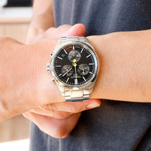 Load image into Gallery viewer, Tissot PR 100 Tour De France Chronograph Black Dial Silver Steel Strap Watch for Men - T150.417.11.051.00
