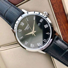 Load image into Gallery viewer, Tissot T Classic Dream Quartz Black Dial Black Leather Strap Watch for Men - T129.410.16.053.00
