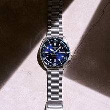 Load image into Gallery viewer, Seiko 5 Sports SKX Automatic Blue Dial Silver Steel Strap Watch for Men - SRPL83K1