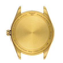 Load image into Gallery viewer, Tissot Ballade Quartz Black Dial Gold Steel Strap Watch for Men - T156.410.33.051.00