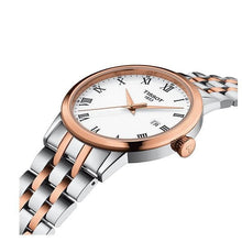 Load image into Gallery viewer, Tissot T Classic Dream Quartz White Dial Two Tone Steel Strap Watch for Men - T129.410.22.013.00
