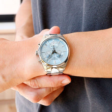 Load image into Gallery viewer, Tissot PR 100 Chronograph Light Blue Dial Silver Steel Strap Watch for Men - T150.417.11.351.00