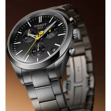 Load image into Gallery viewer, Tissot PR 100 Tour De France Chronograph Black Dial Silver Steel Strap Watch for Men - T150.417.11.051.00