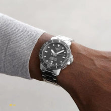 Load image into Gallery viewer, Tissot Seastar 1000 Powermatic 80 Grey Dial Silver Steel Strap Watch for Men - T120.407.11.081.01
