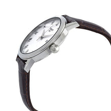 Load image into Gallery viewer, Tissot T Classic Dream Quartz White Dial Brown Leather Strap Watch for Men - T129.410.16.013.00