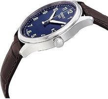 Load image into Gallery viewer, Tissot T-Sport Gent XL Blue Dial Brown Leather Strap Watch for Men - T116.410.16.047.00