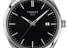 Load image into Gallery viewer, Tissot PR 100 Black Dial Silver Steel Strap Watch for Men - T150.410.11.051.00
